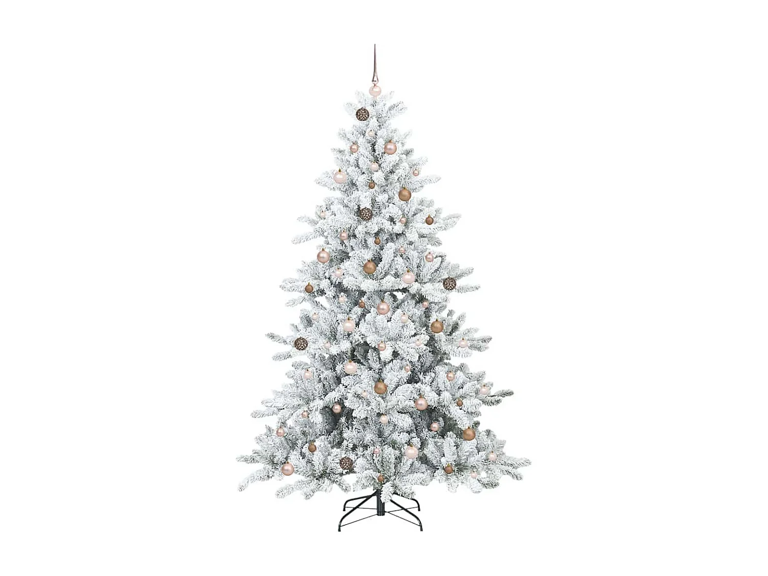 Künstlicher Weihnachtsbaum mit beweglichen Zweigen 240 cm PVC