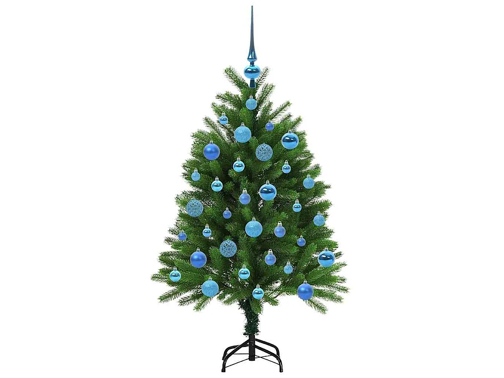 Weihnachtsbaum mit 150 LEDs mit Ständer Grün 120 cm PE