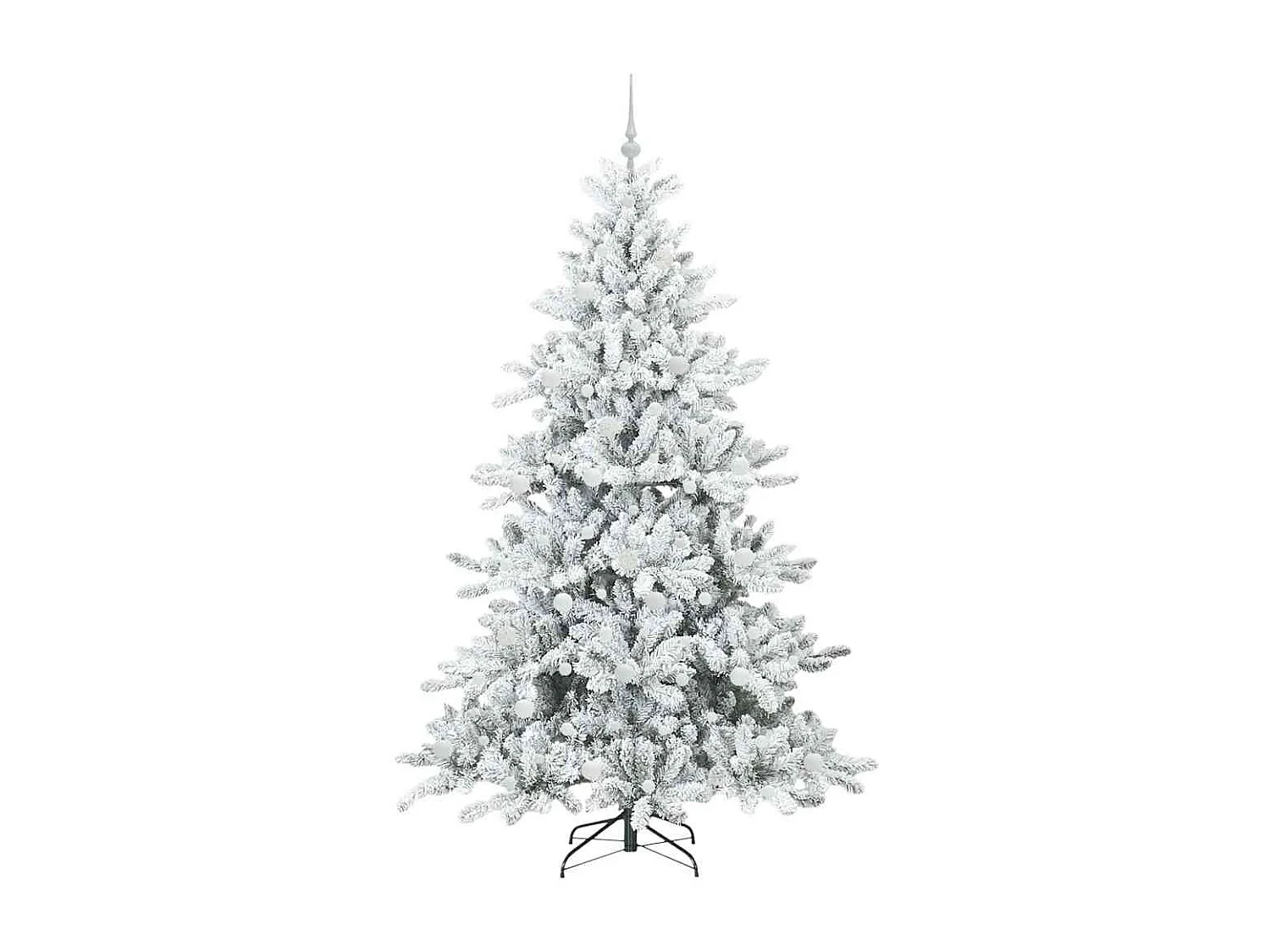 Künstlicher Weihnachtsbaum mit beweglichen Zweigen 210 cm PVC