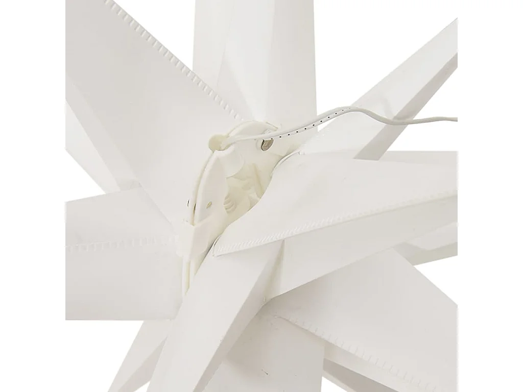 Kerstverlichting met LED 3 stuks opvouwbaar wit 43 cm