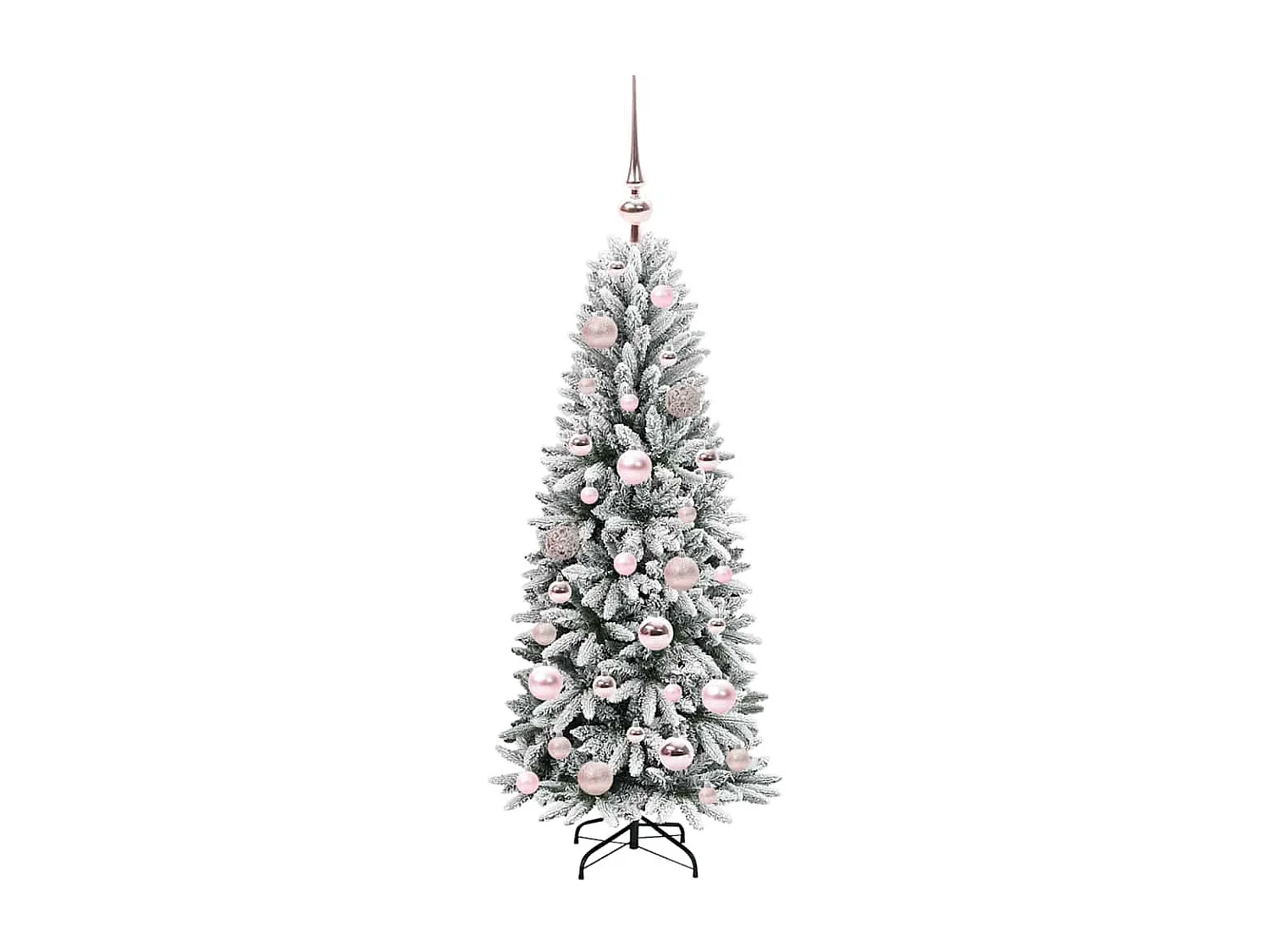 Albero di Natale artificiale con 150 LED Bianco 53 x 53 x 120 cm