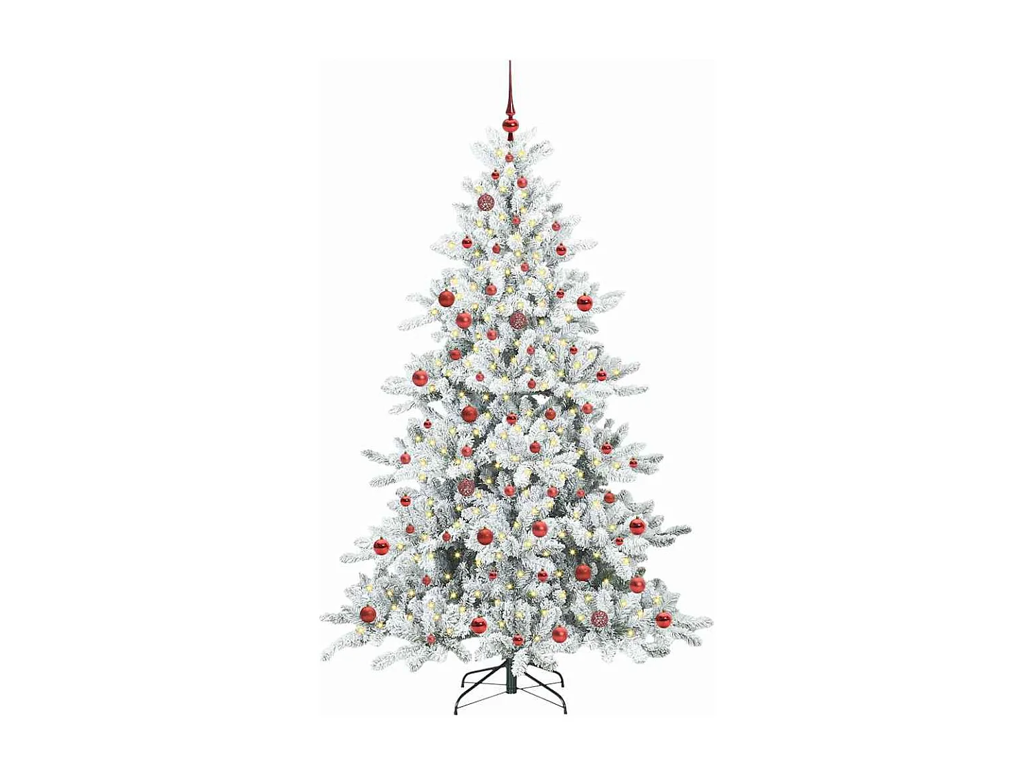 Sapin de Noël Artificiel à Branches Articulées 210 cm PVC