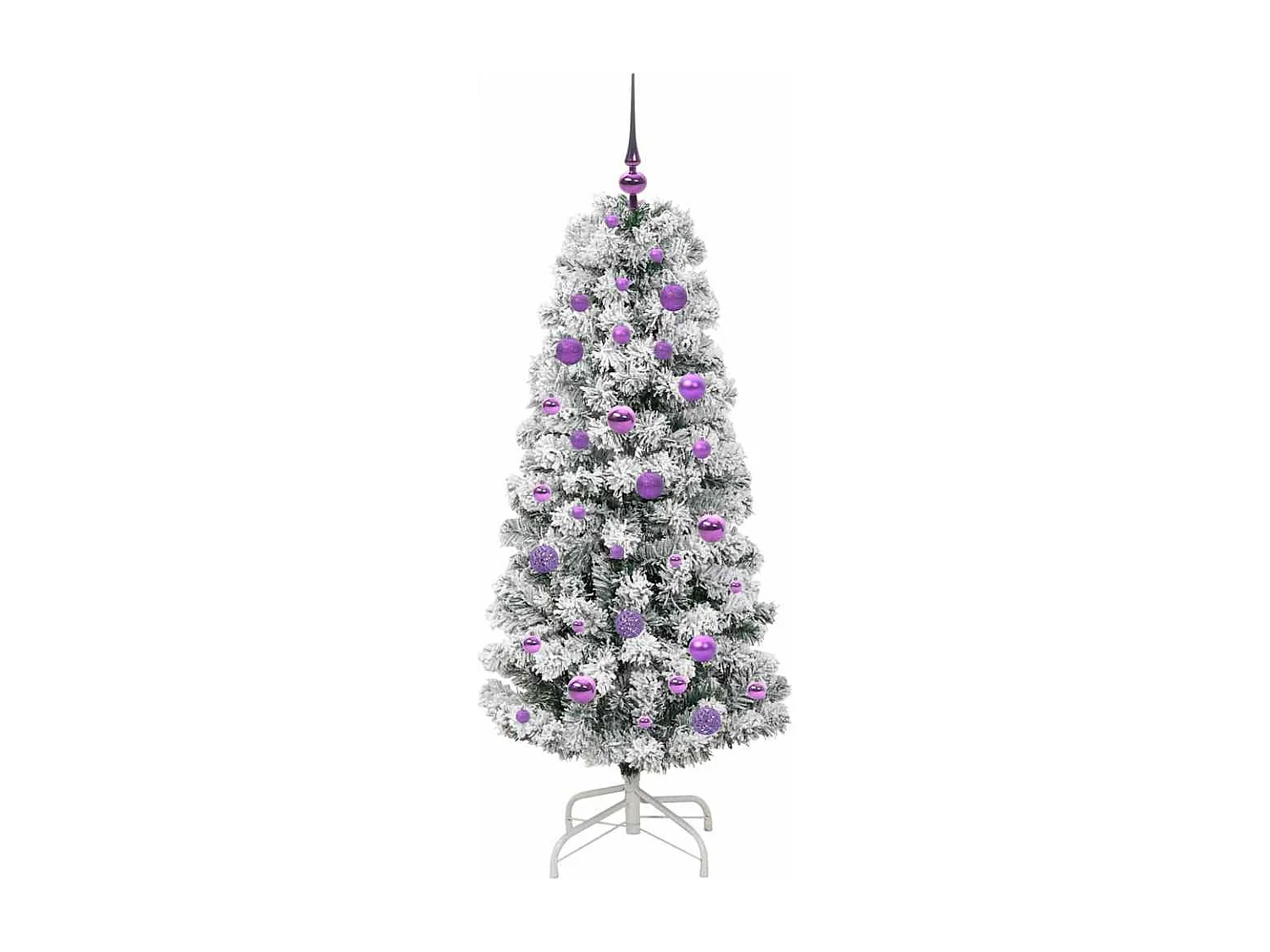 Künstlicher Weihnachtsbaum mit klappbaren Zweigen 150 cm