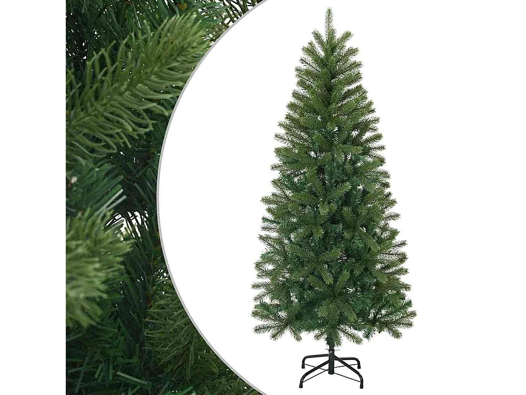 Kunstkerstboom Groen 150 cm PVC, PE en staal