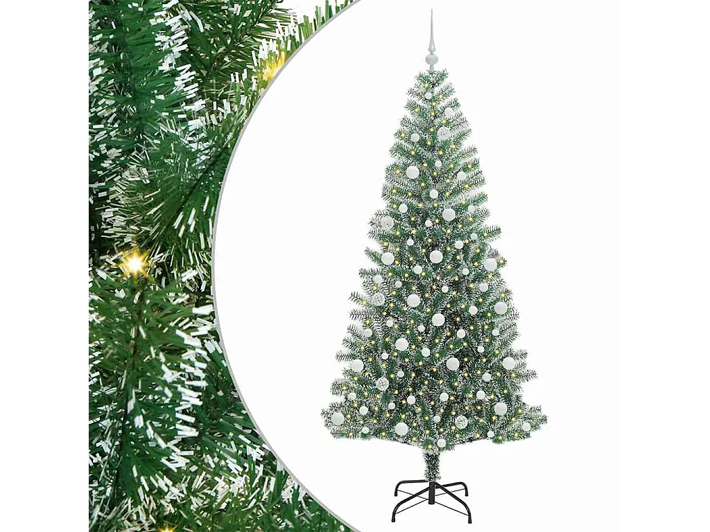 Sneeuwvlok Kunstkerstboom met LED-licht