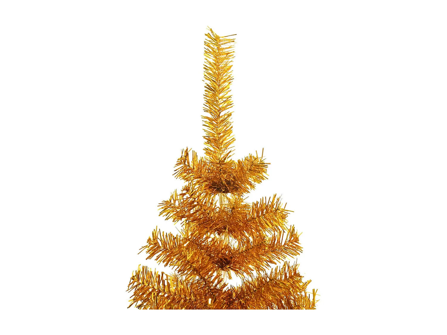 Kunstkerstboom met standaard Goud 210 cm PET
