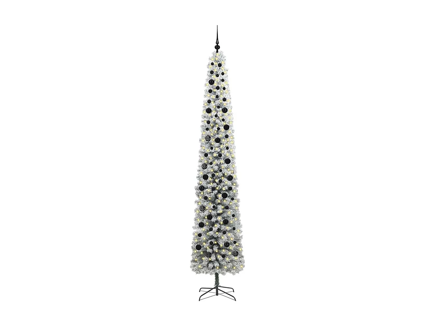Albero di Natale artificiale Verde 270 cm PVC e acciaio e plastica