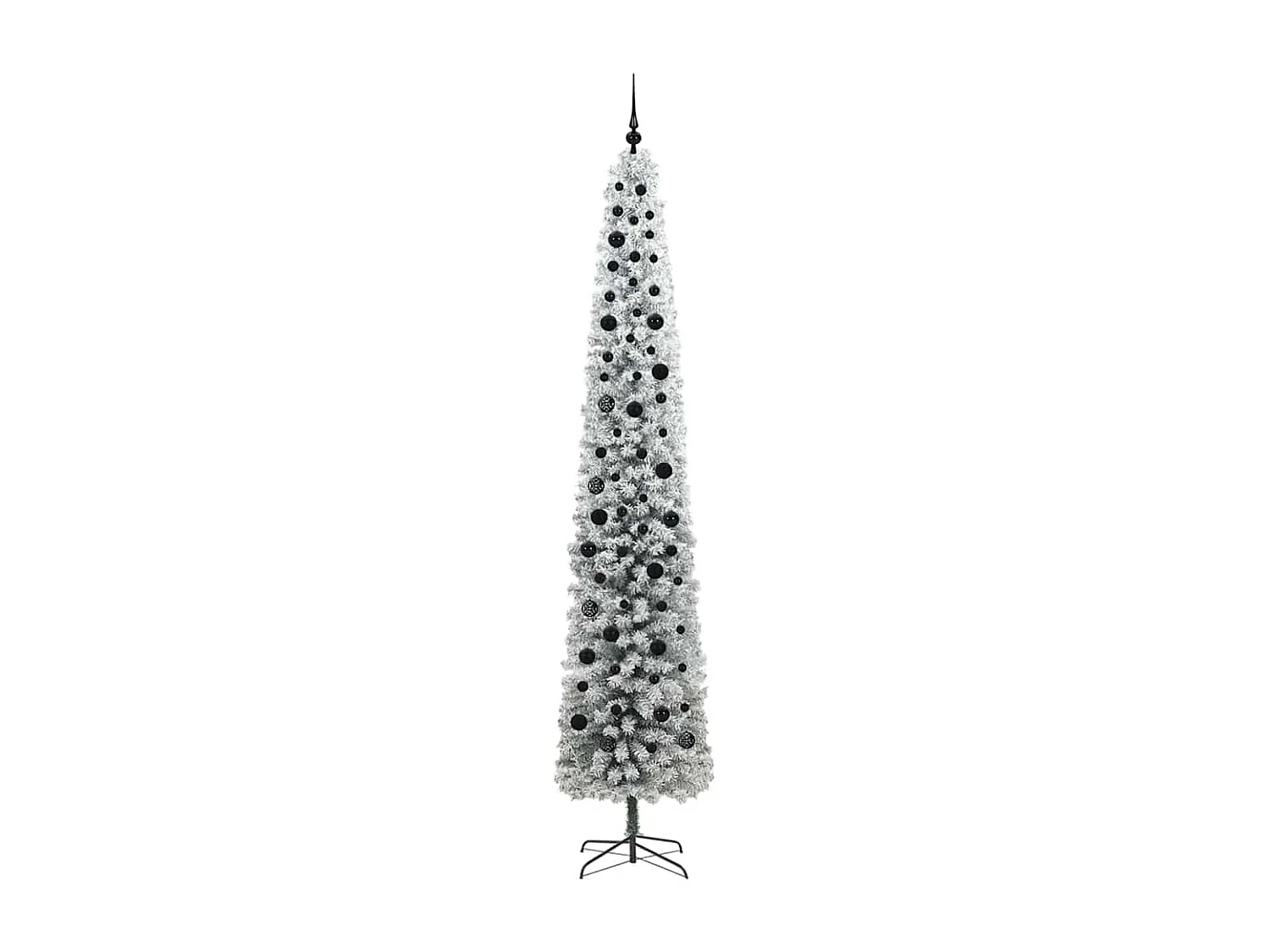 Albero di Natale artificiale Verde 270 cm PVC e acciaio e plastica