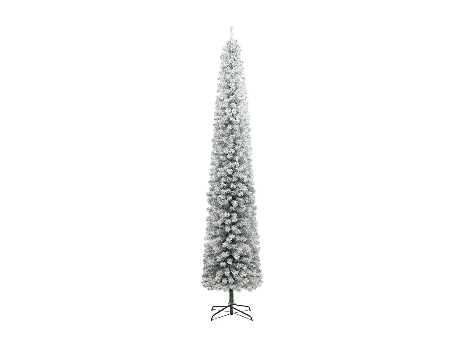 Albero di Natale artificiale Verde 270 cm PVC e acciaio e plastica