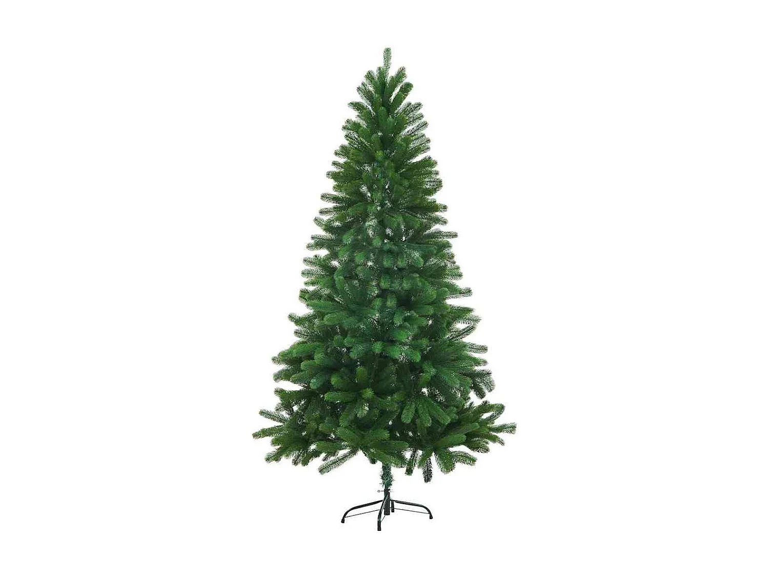 Sapin de Noël avec 150 LED avec support Vert 150 cm PE
