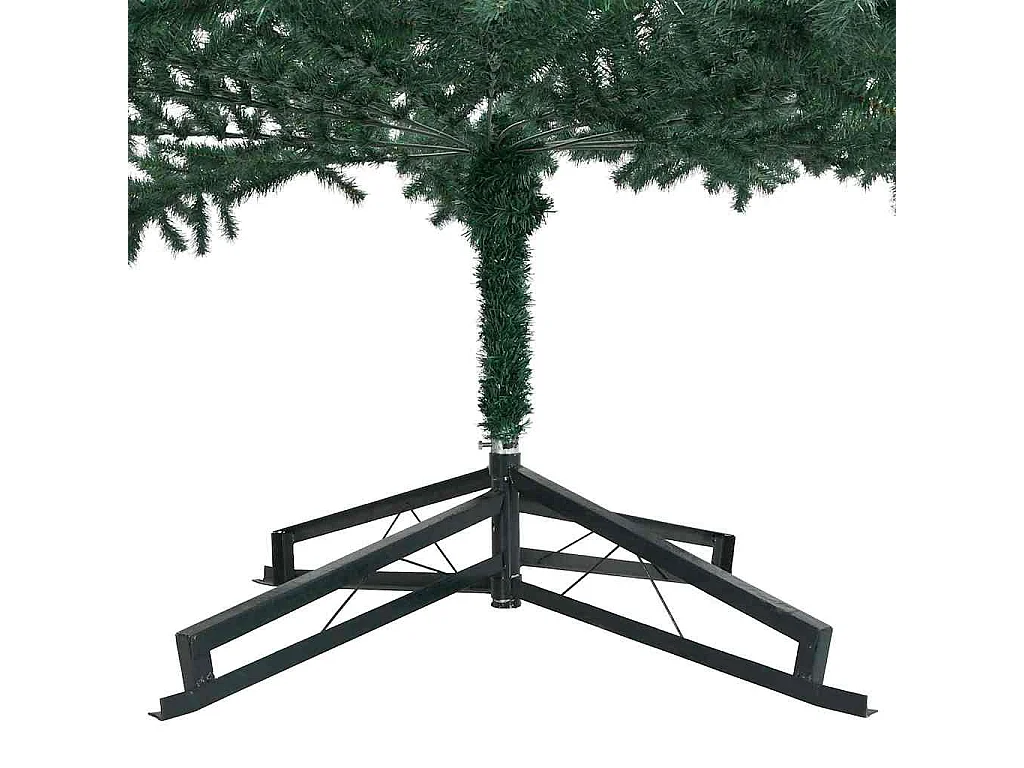 Albero di Natale artificiale preilluminato verde 500cm PVC
