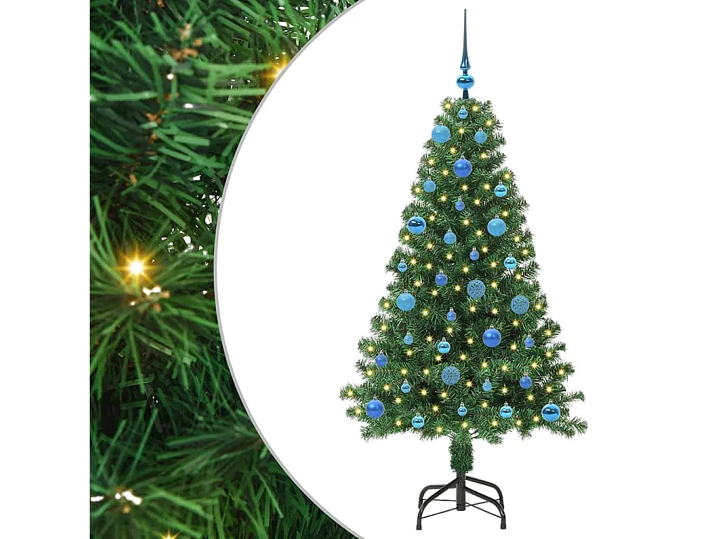 Albero di Natale artificiale Verde 150 cm PVC