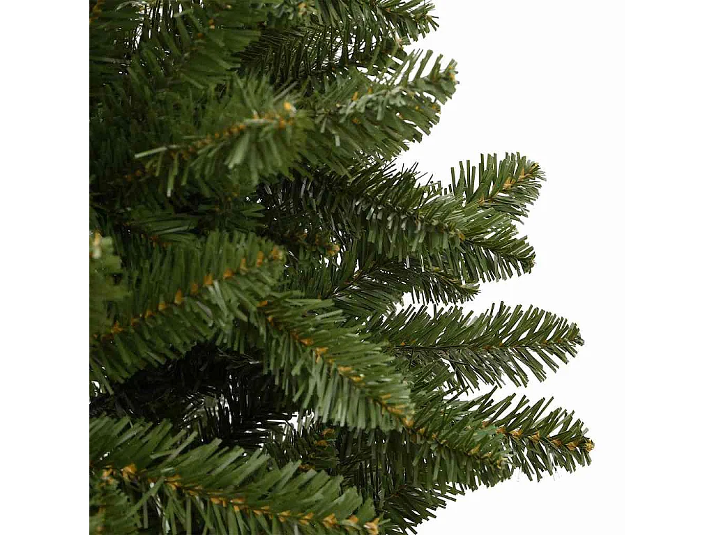 Albero di Natale artificiale con 300 LED Verde 300 cm PVC e metallo
