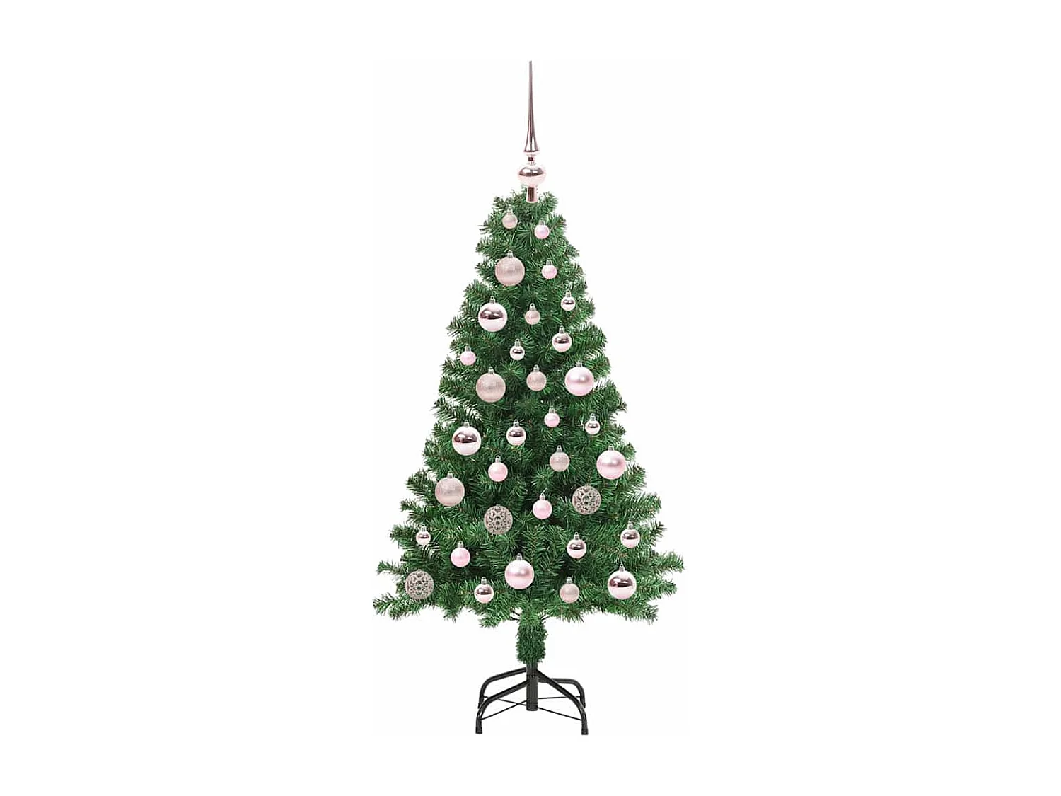 Sapin de Noël artificiel Vert 120 cm PVC, Acier et Plastique