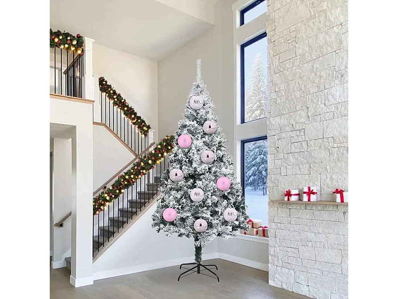 Set di palline di Natale 3 pezzi rosa