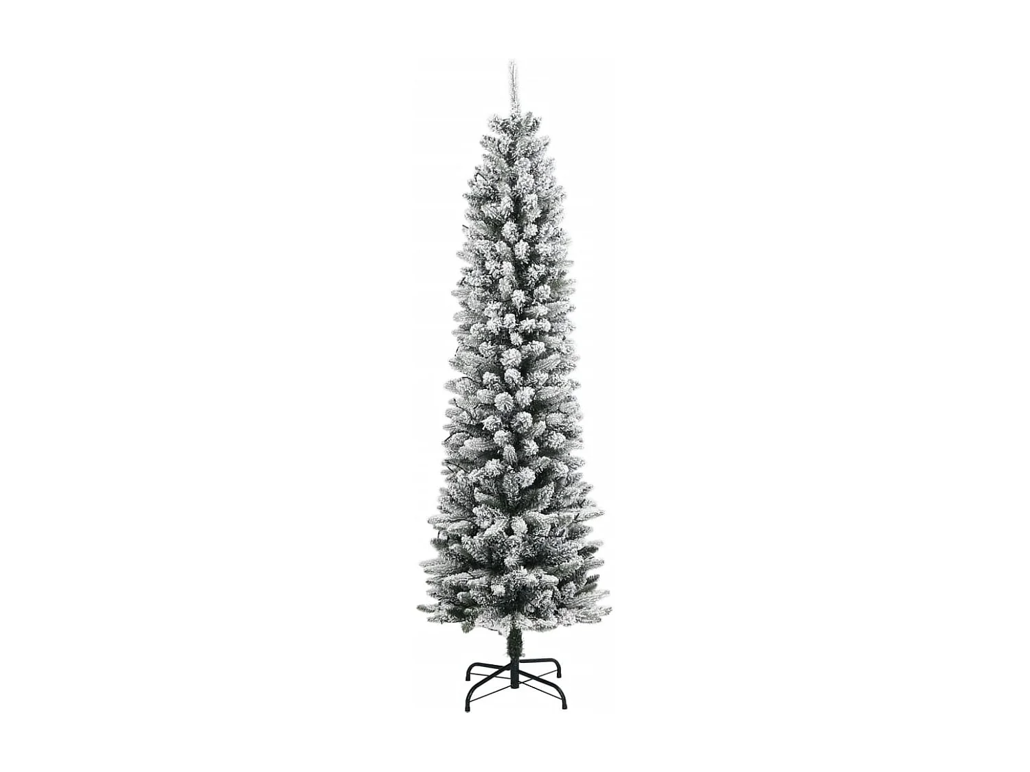 Sapin de Noël artificiel 150 LED et neige floquée 150 cm
