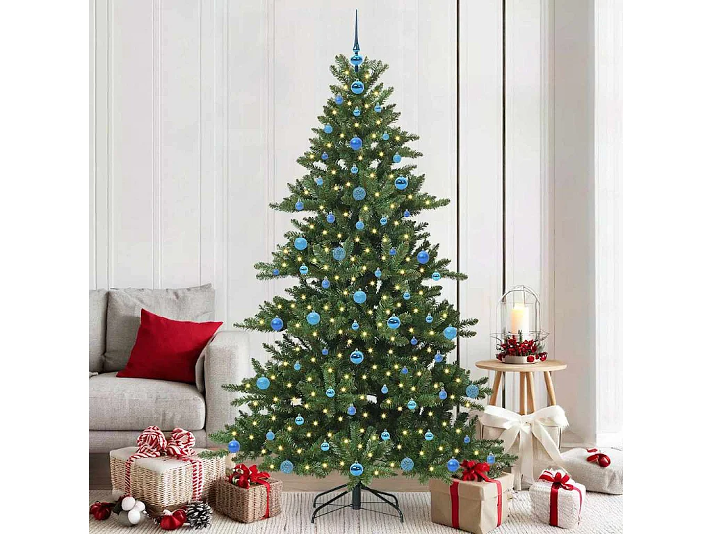 Sapin de Noël Artificiel à Branches Articulées 210 cm PVC