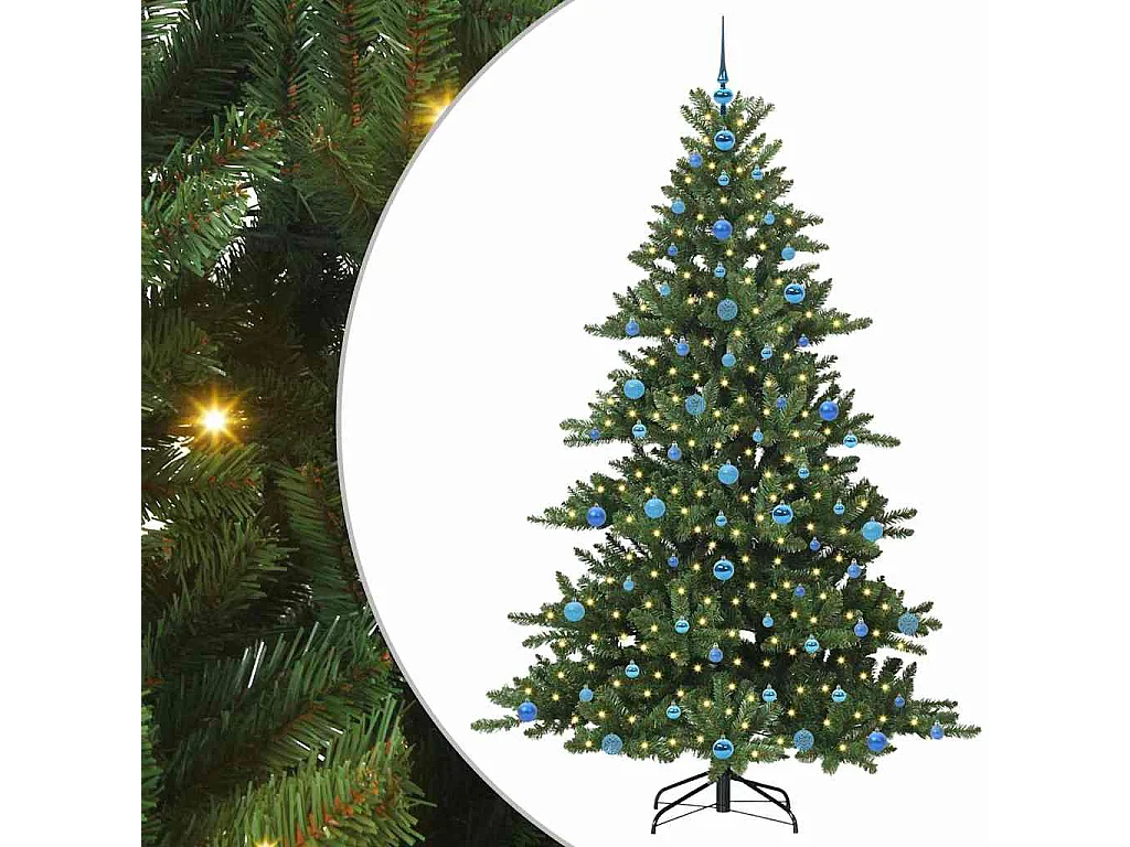 Sapin de Noël Artificiel à Branches Articulées 210 cm PVC