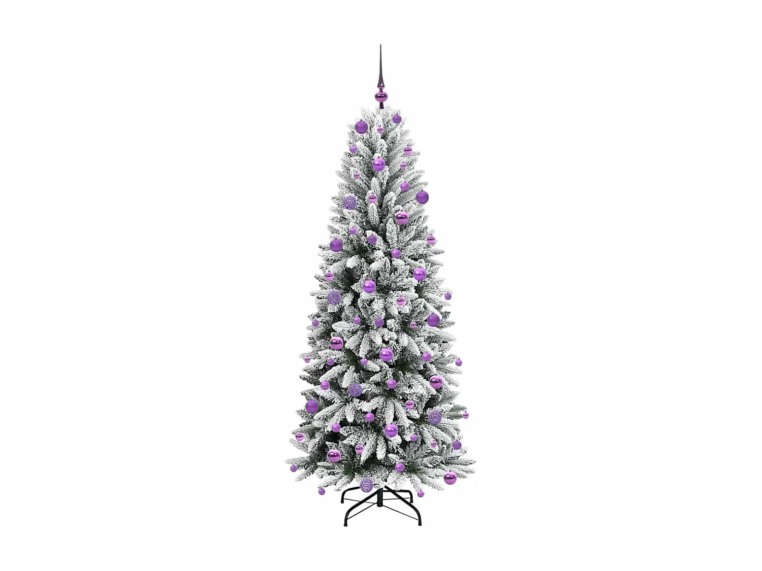 Sapin de Noël artificiel avec 300 LED Blanc 73 x 73 x 180 cm