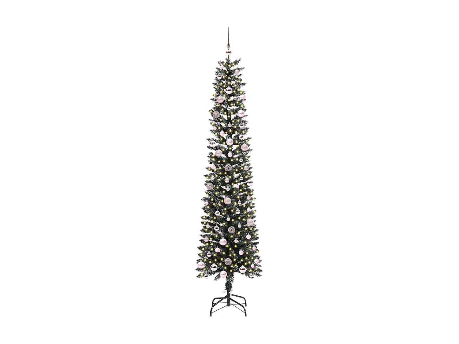 Kunstkerstboom met 300 LED's Groen 58 x 58 x 240 cm