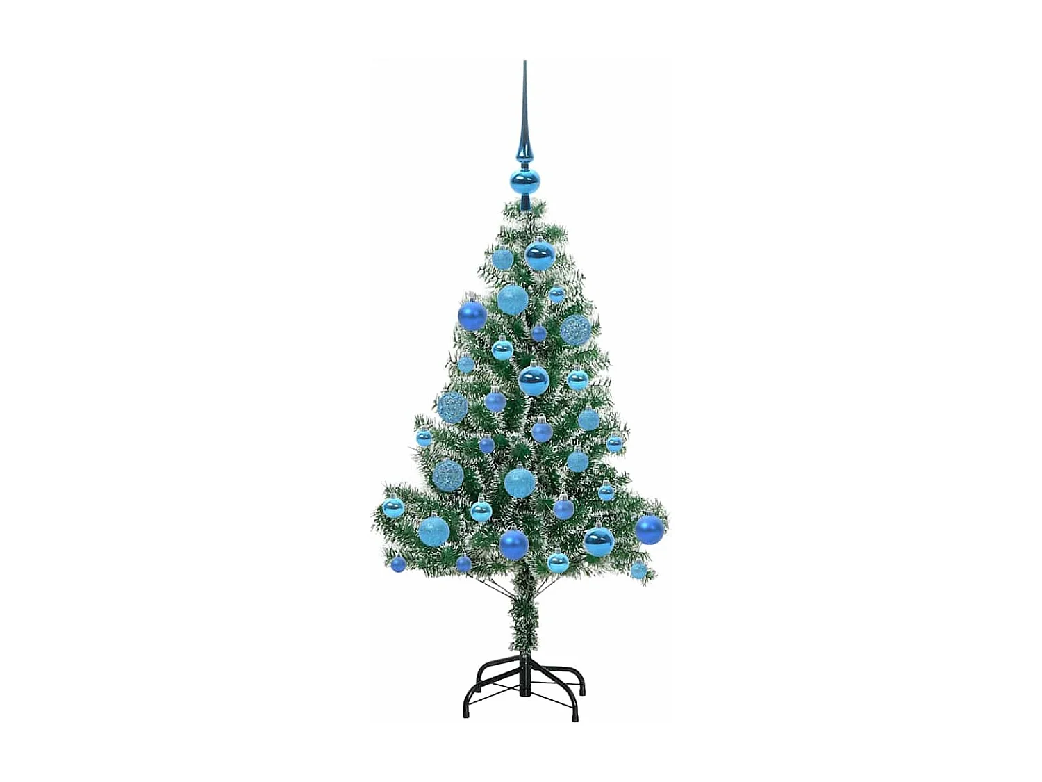 Arbre de Noël artificiel floconné de neige avec lumière LED
