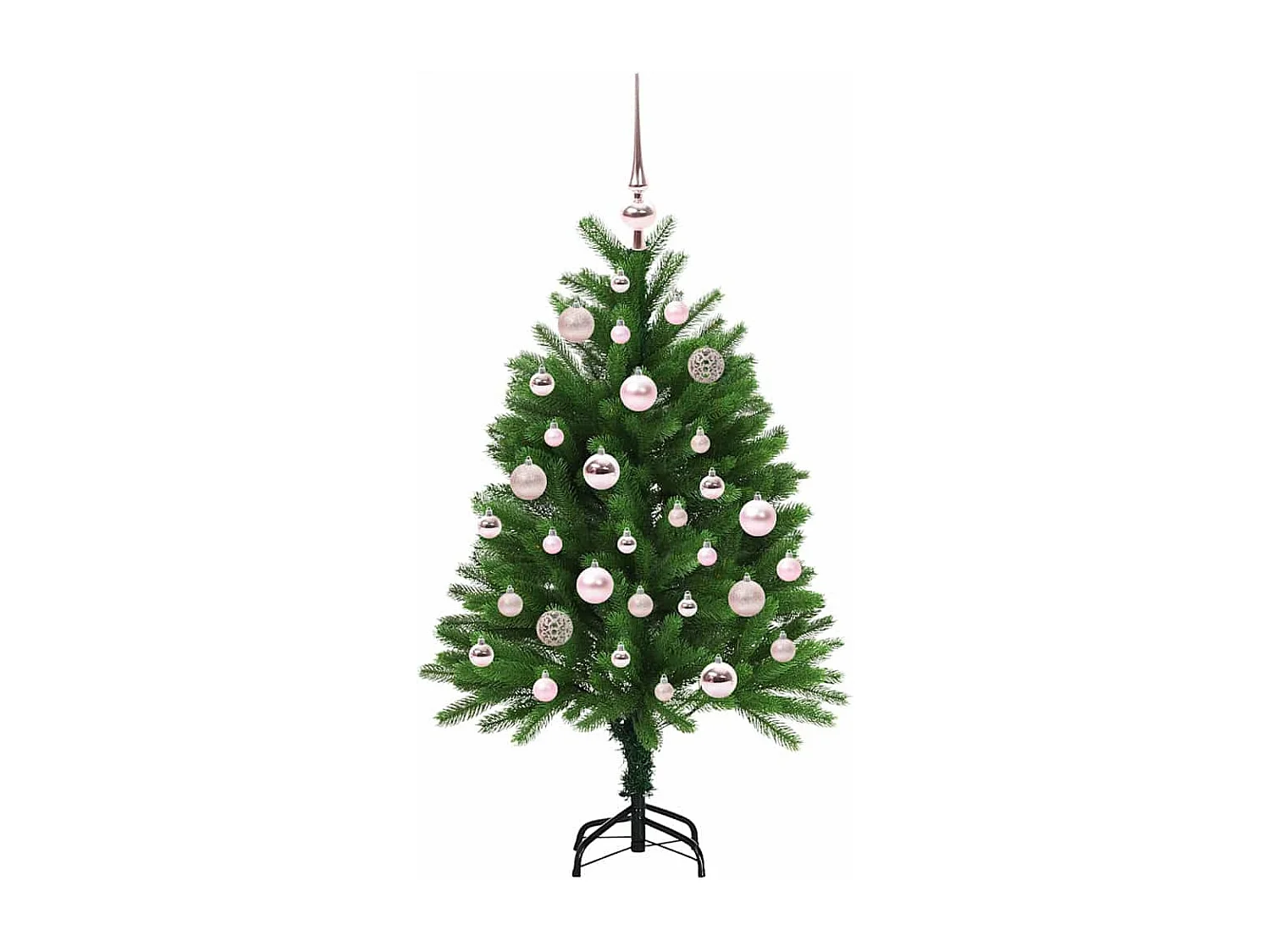 Kerstboom met 150 LED's met standaard Groen 120 cm PE