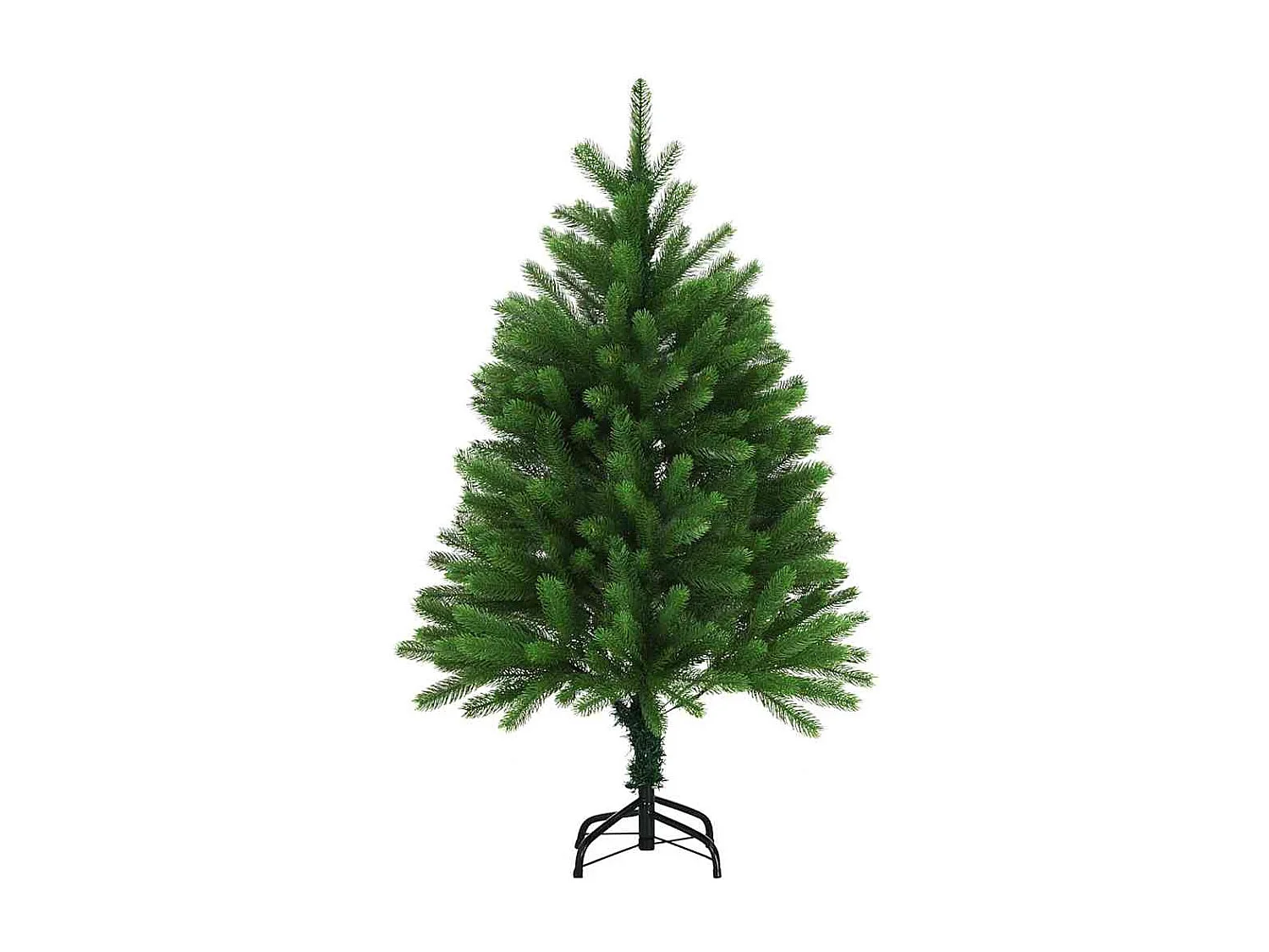 Kerstboom met 150 LED's met standaard Groen 120 cm PE