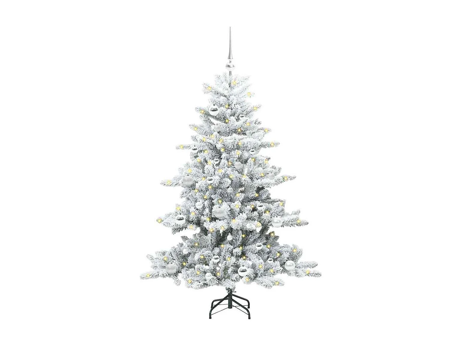 Künstlicher Weihnachtsbaum mit beweglichen Zweigen 150 cm PVC
