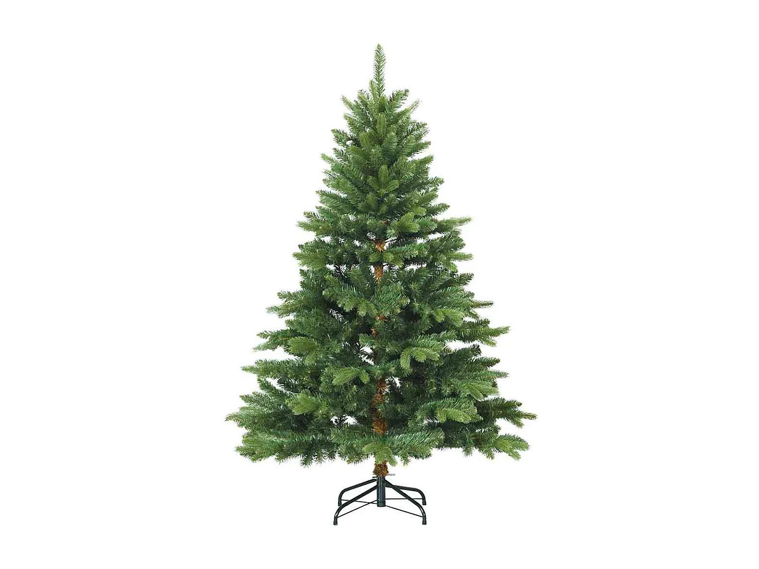 Sapin de Noël artificiel avec 150 LED Vert 150 cm PE et PVC