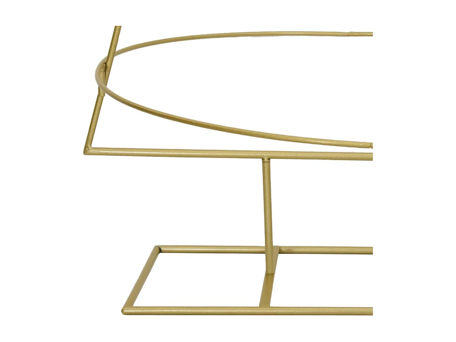 Weihnachtsbaum aus goldenem Metall, 150 cm, pulverbeschichteter Stahl