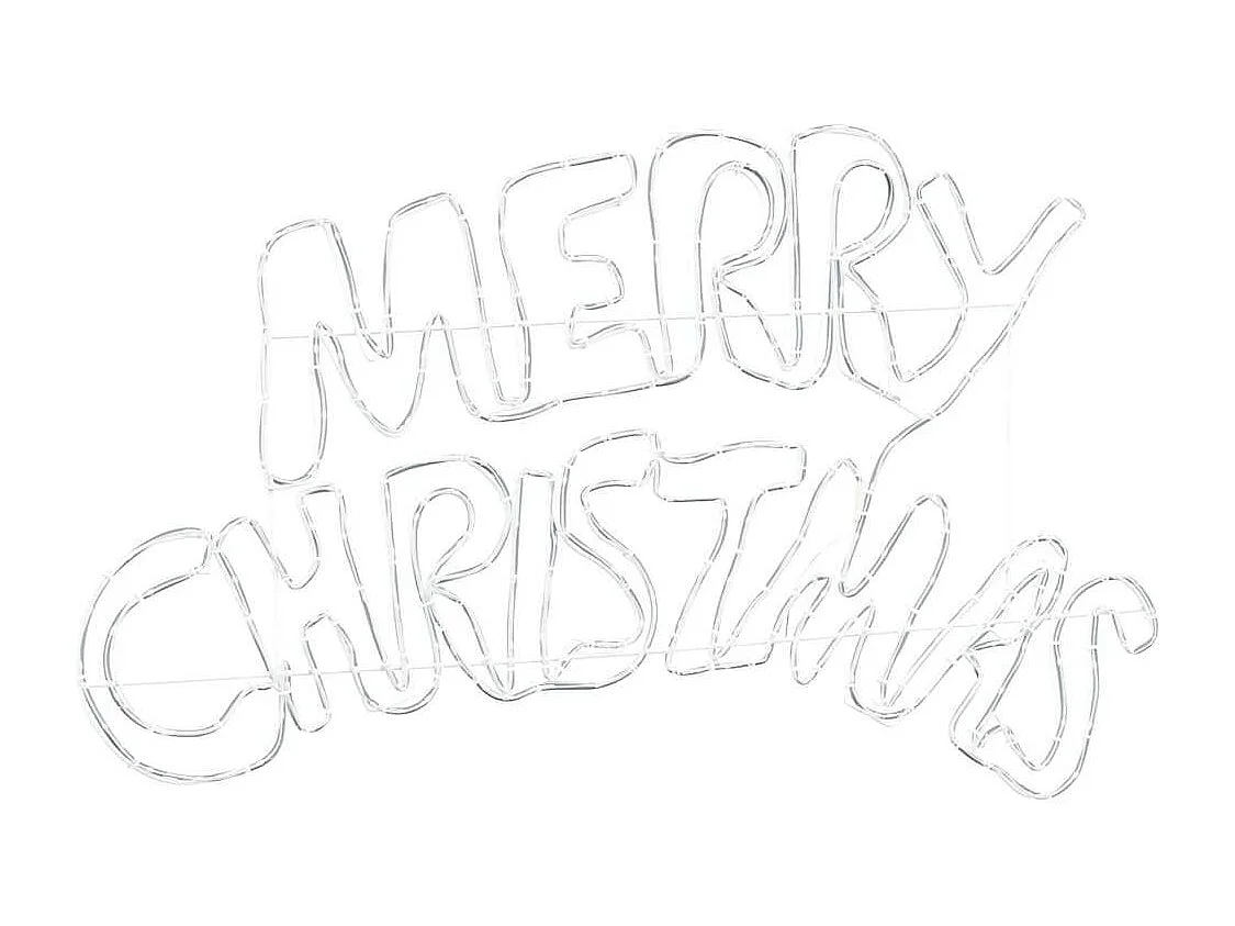 Panneau de Noël avec 240 LED Multicolore 100 x 50 cm PVC