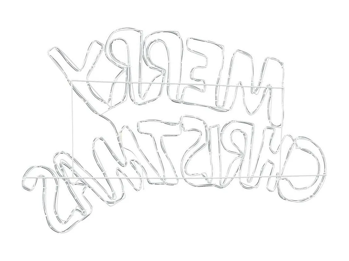 Panneau de Noël avec 240 LED Multicolore 100 x 50 cm PVC