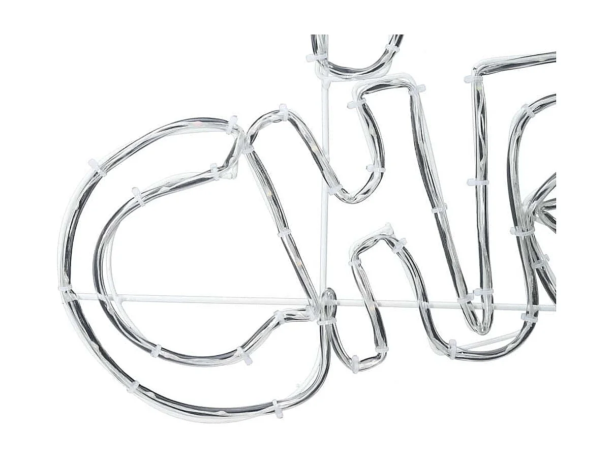 Panneau de Noël avec 240 LED Multicolore 100 x 50 cm PVC