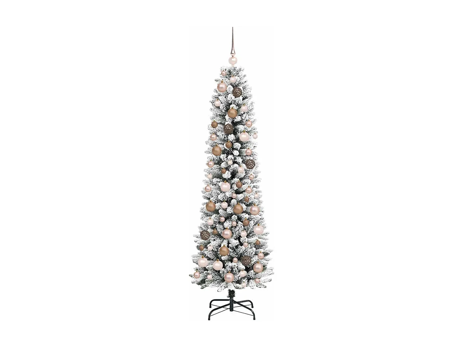 Albero di Natale artificiale Bianco 180 cm PVC, metallo e plastica
