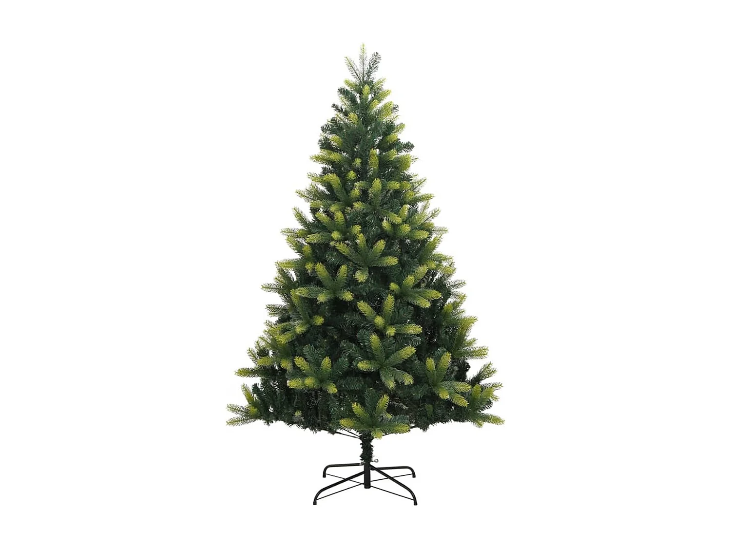 Albero di Natale artificiale con supporto incernierato 150 cm