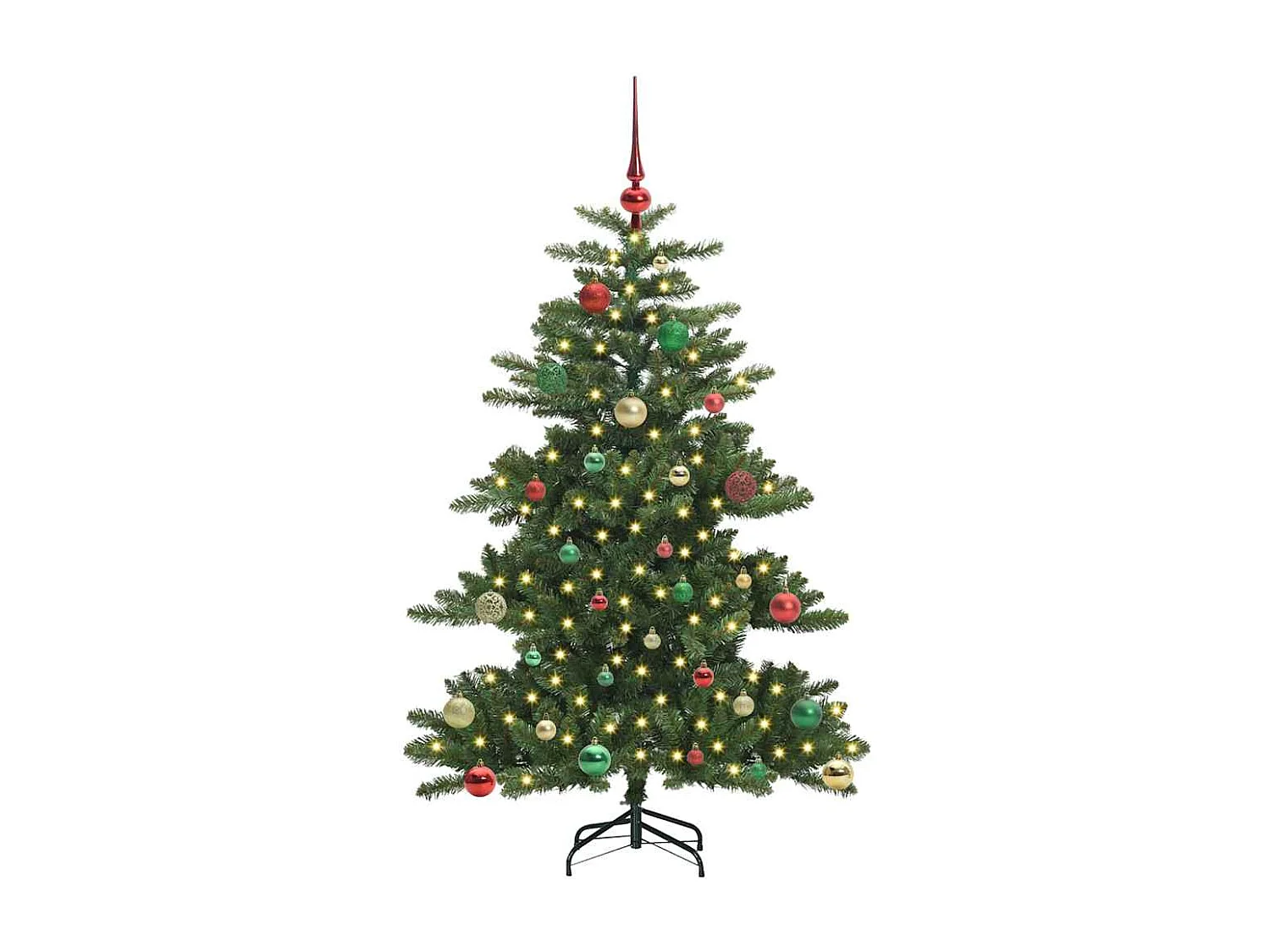 Sapin de Noël Artificiel à Branches Articulées 150 cm PVC