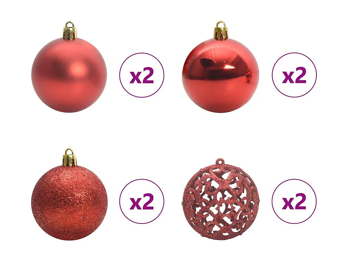 Sapin de Noël Artificiel à Branches Articulées 150 cm PVC