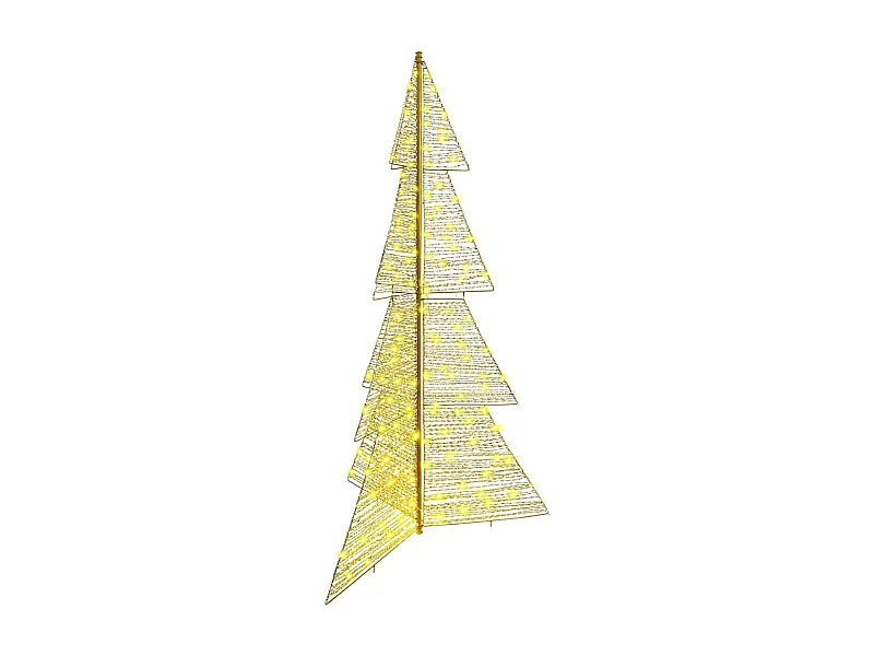 Kerstboom met 240 LED's Warm Wit 180 cm PET