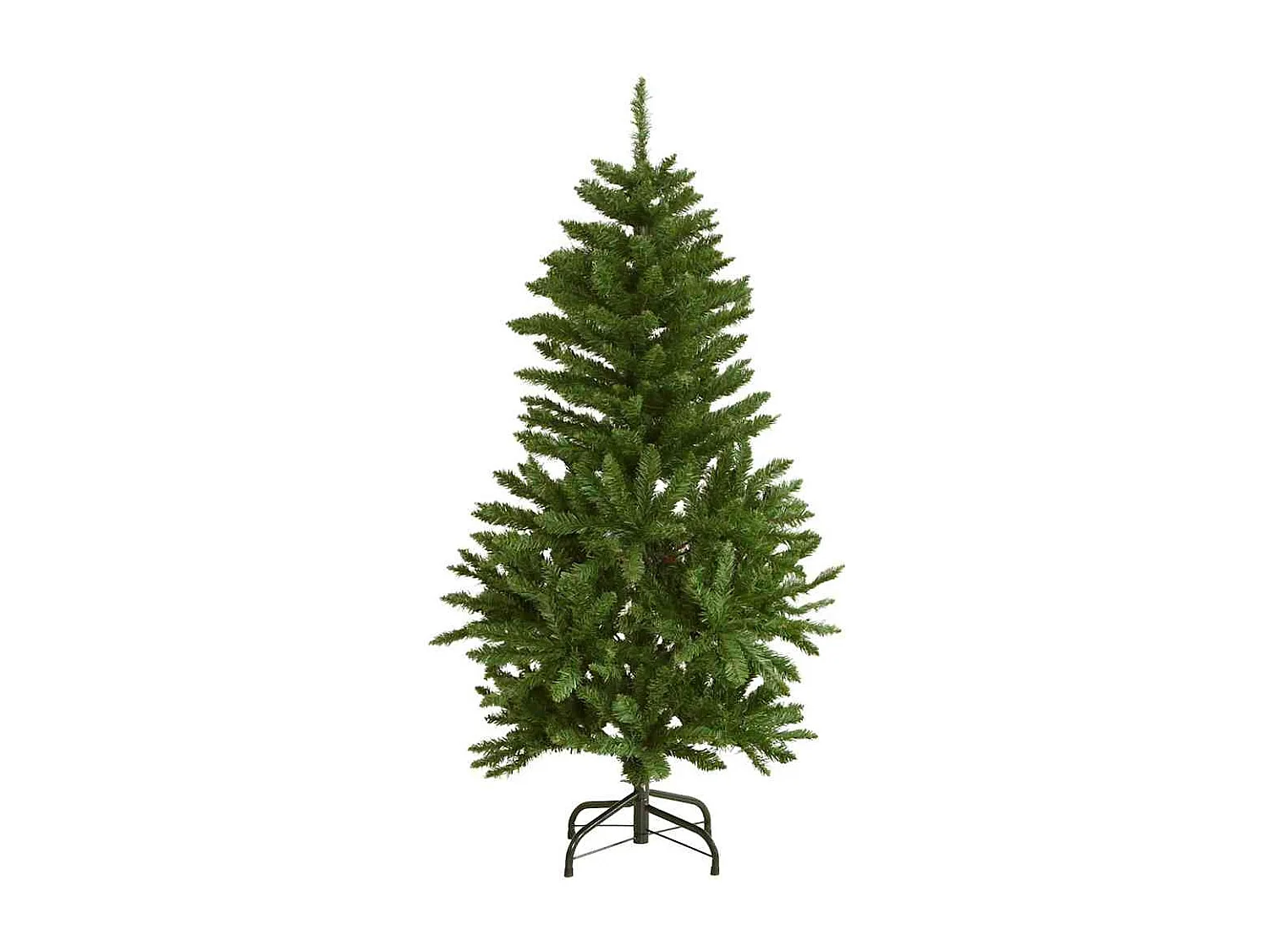 Albero di Natale artificiale articolato da 120 cm con 150 LED e palline