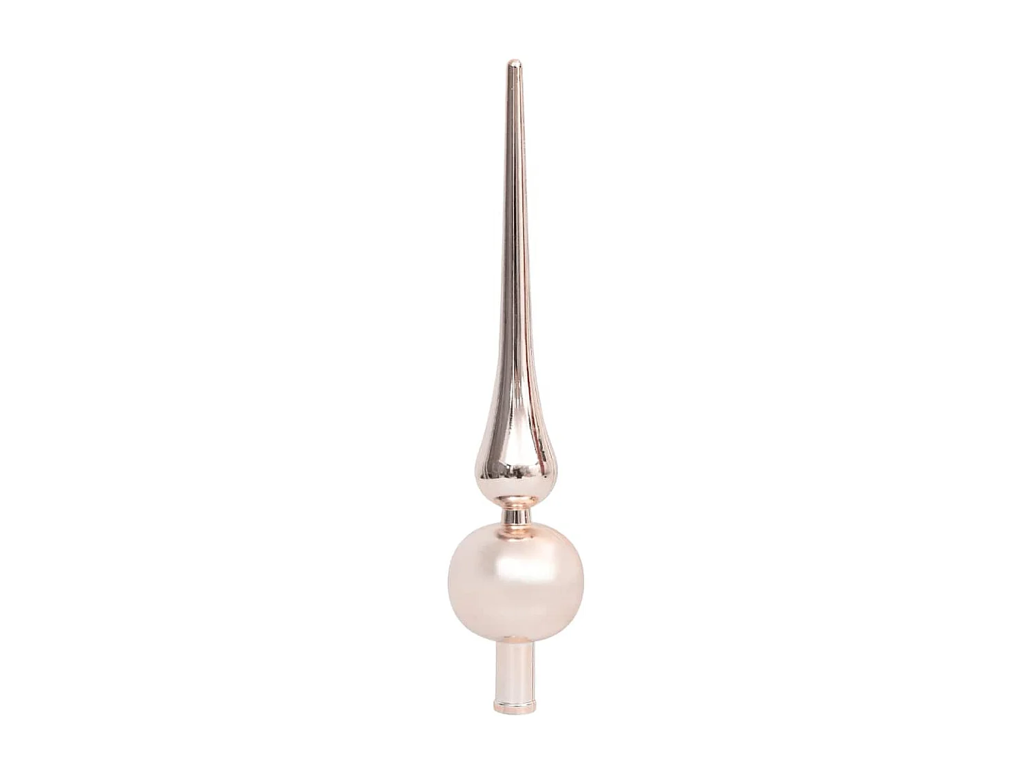 Albero di Natale artificiale articolato da 120 cm con 150 LED e palline