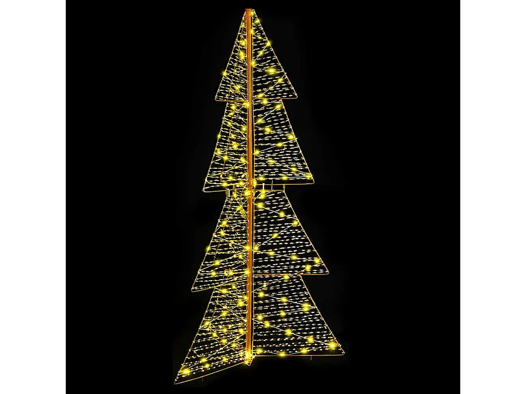 Kerstboom met 160 LED's Warm Wit 150 cm PET