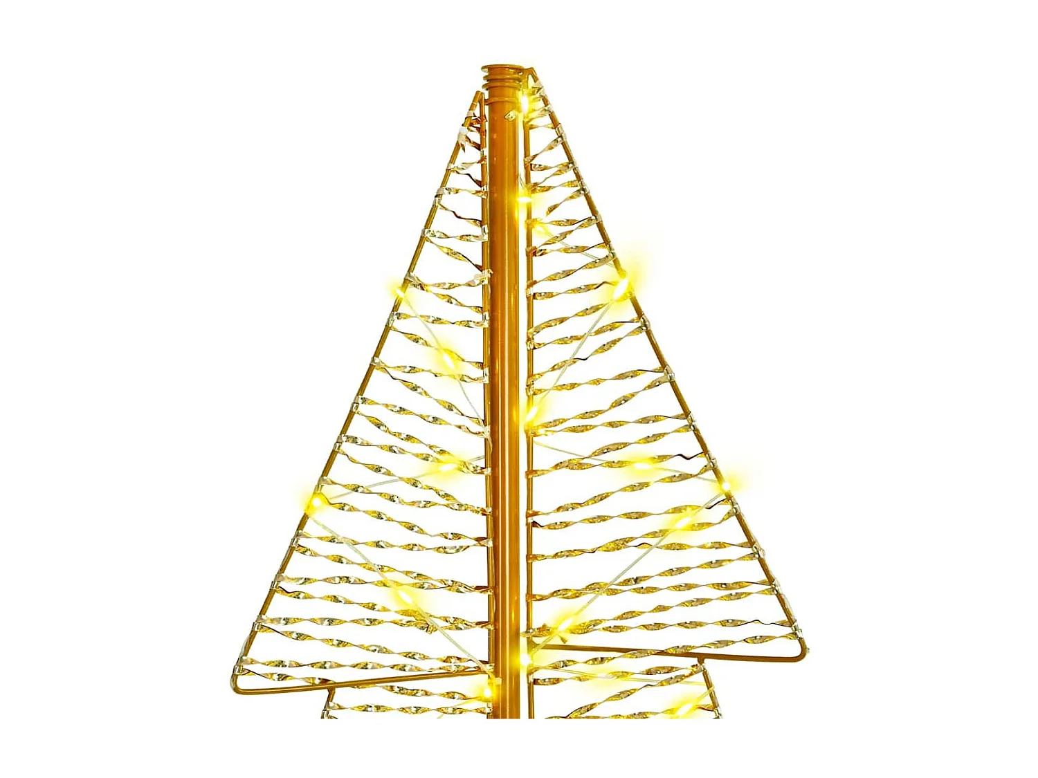 Kerstboom met 160 LED's Warm Wit 150 cm PET
