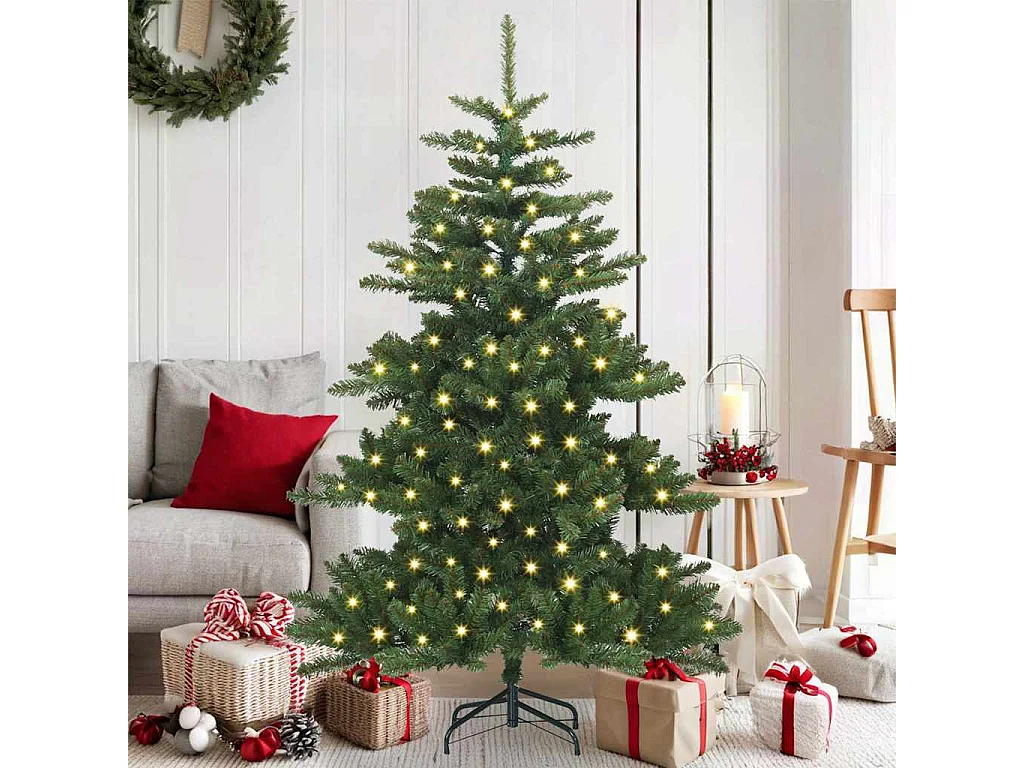 Sapin de Noël Artificiel à Branches Articulées 150 cm PVC
