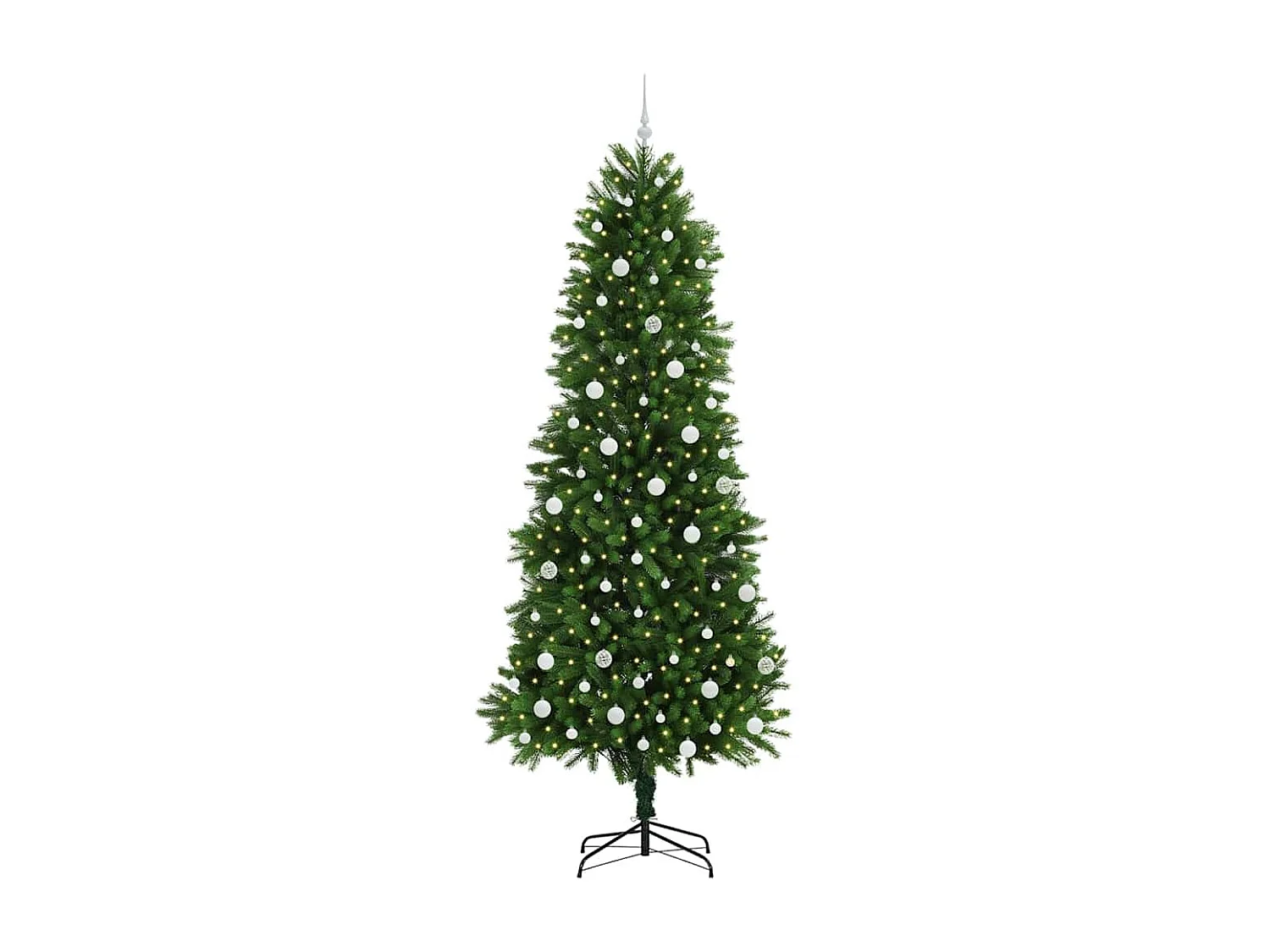 Kerstboom met 300 LED's met standaard Groen 240 cm PE