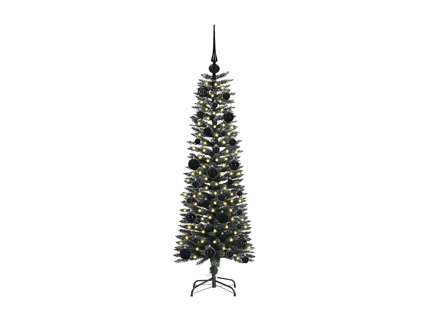 Kunstkerstboom met 150 LED's Groen 40,5 x 40,5 x 120 cm