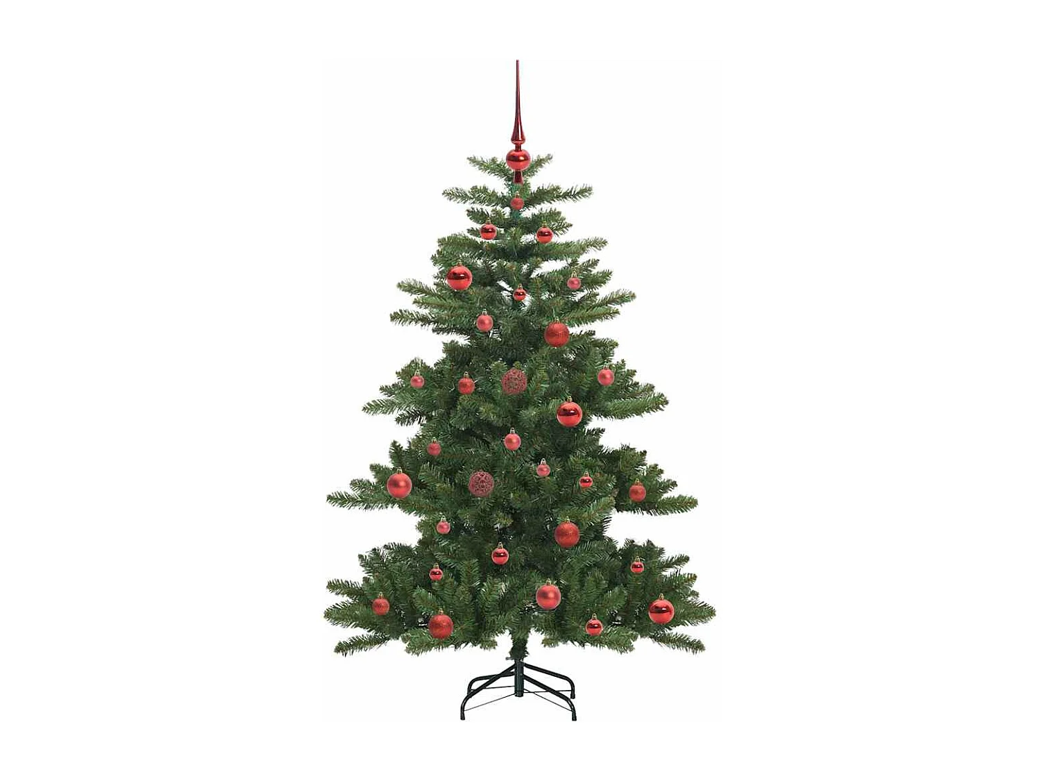Künstlicher Weihnachtsbaum mit beweglichen Zweigen 150 cm PVC