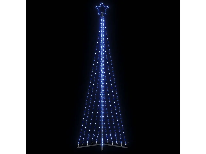 LED Kerstboom 495 LED's blauw 300,5 cm