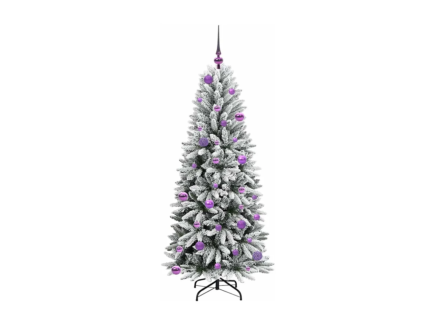 Kunstkerstboom met 150 LED's Wit 63 x 63 x 150 cm