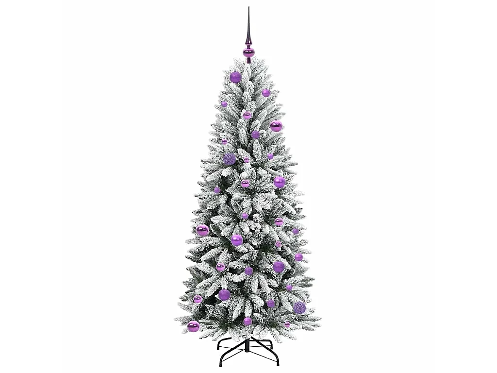 Künstlicher Weihnachtsbaum mit 150 LEDs Weiß 63 x 63 x 150 cm