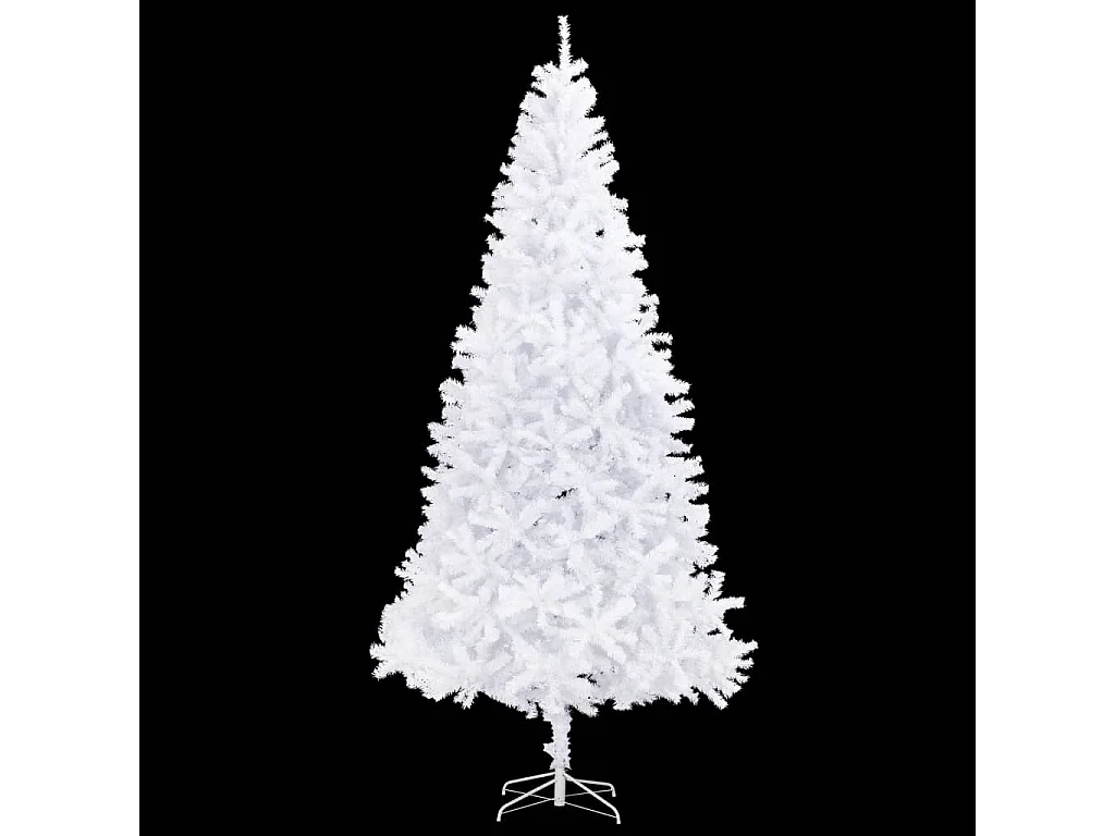 Sapin de Noël artificiel 300 cm Blanc
